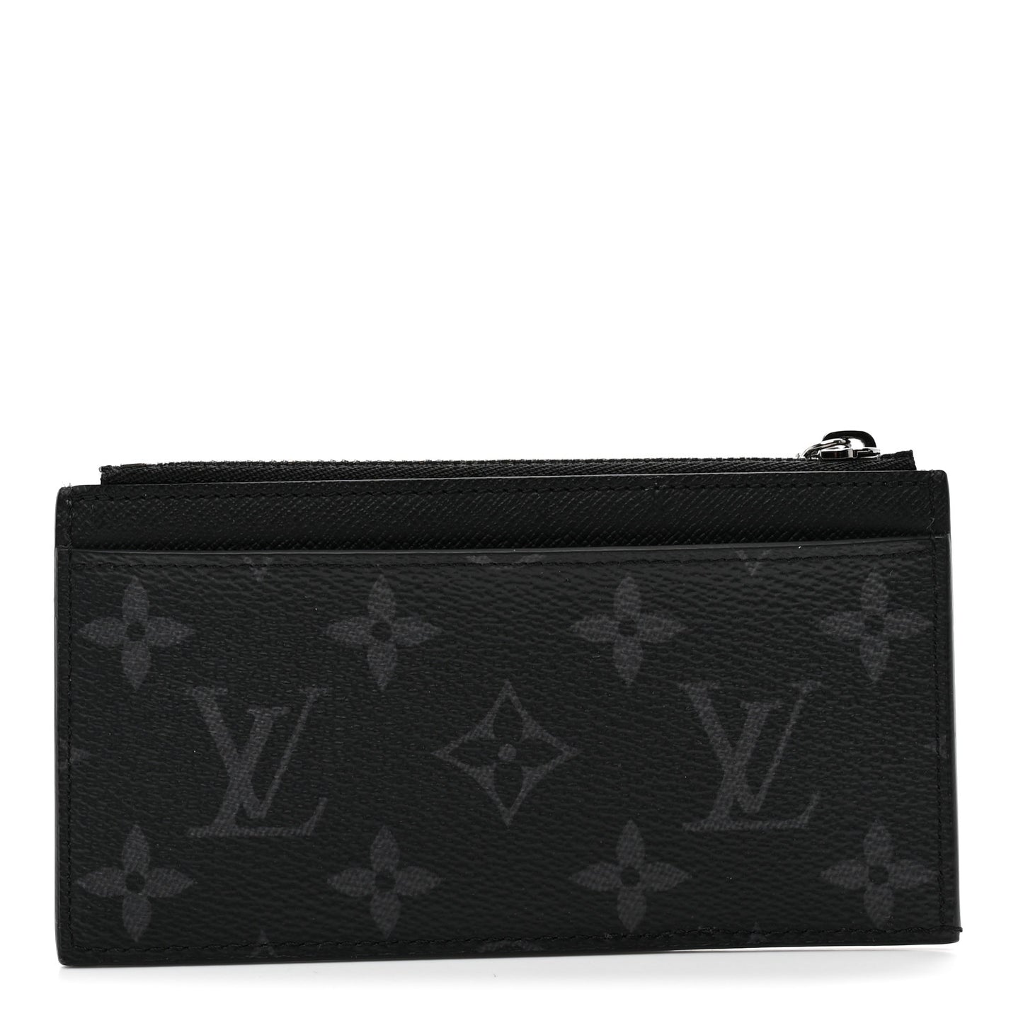 Reverse Monogram Eclipse Taiga Coin Card Holder
