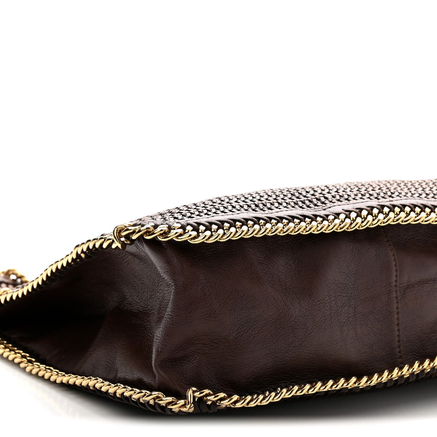 Raffia Falabella Tote Brown