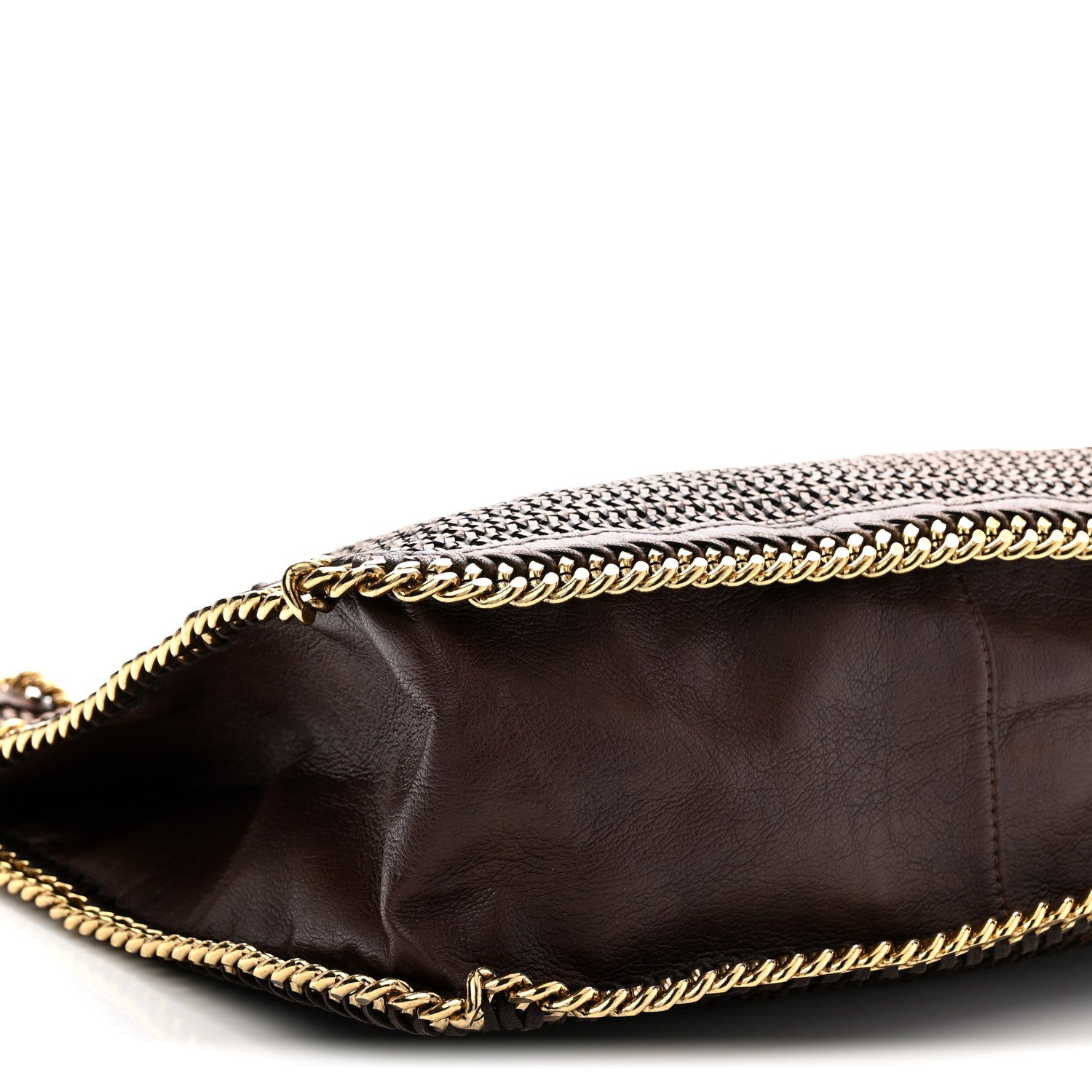 Stella McCartney Raffia Falabella Tote Brown 7 of 8