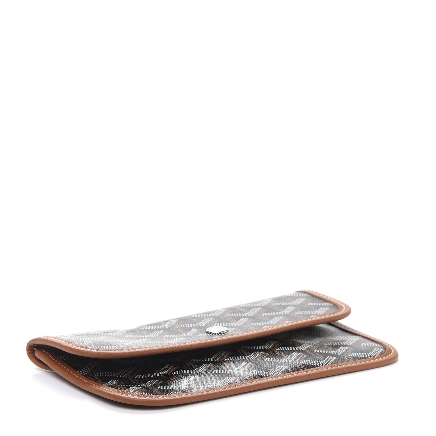 Goyardine Pouch Black Gold