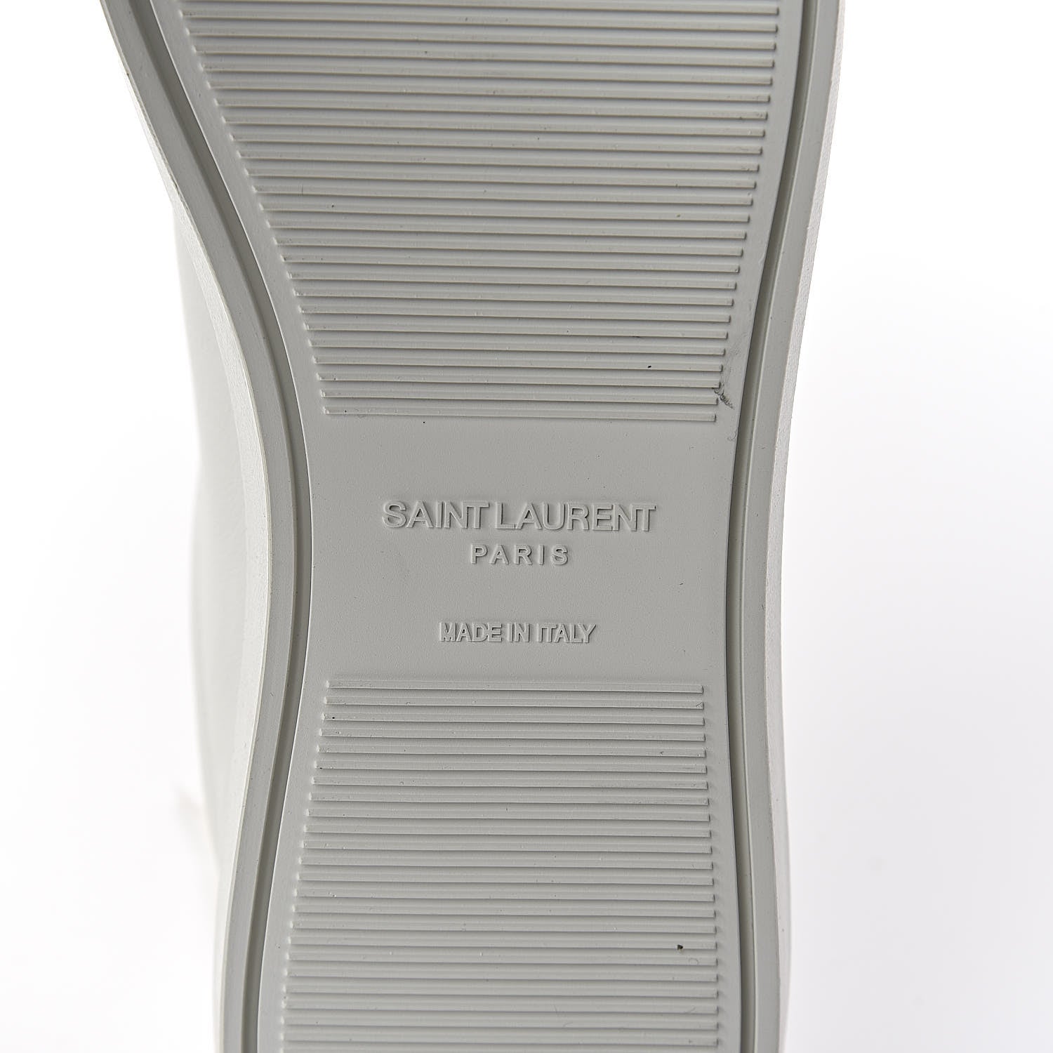 Saint Laurent Calfskin Andy Low Top Sneakers 39 Blanc Optique 6 of 9