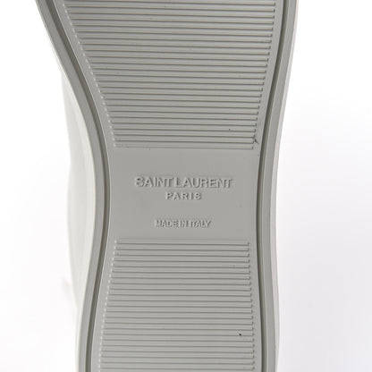 Saint Laurent Calfskin Andy Low Top Sneakers 39 Blanc Optique 6 of 9