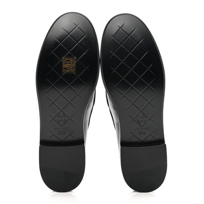 Chanel Lambskin Quilted CC Turnlock Loafers 39.5 Black 5 of 9