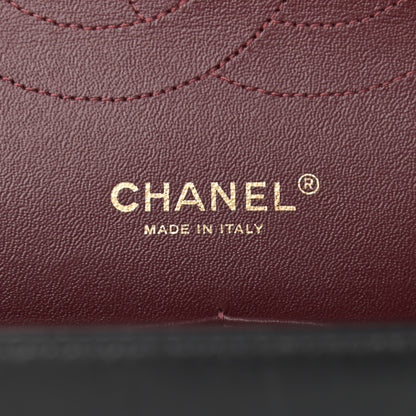 Chanel Lambskin Quilted Jumbo Double Flap Black 6 of 14