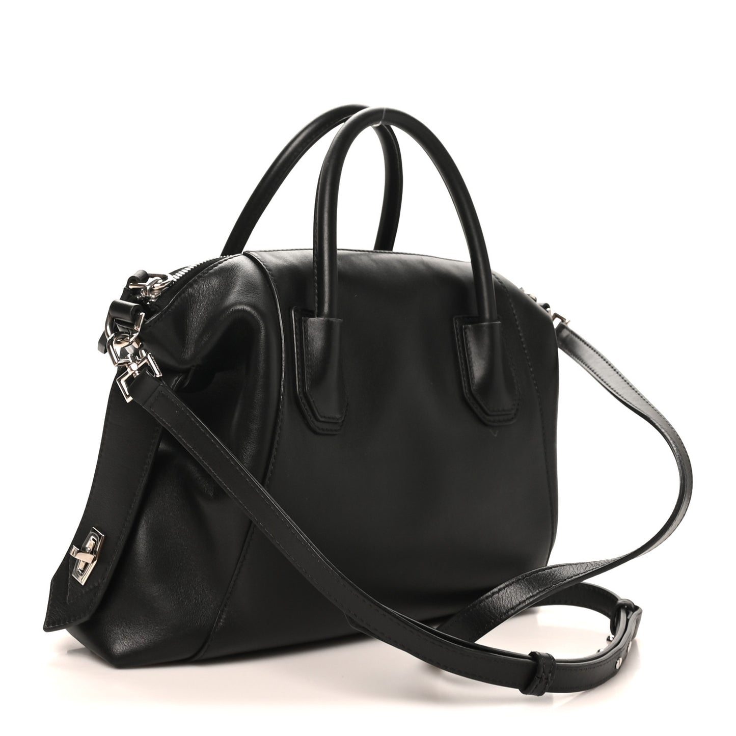 Smooth Calfskin Small Soft Antigona Black