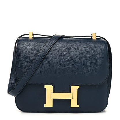 Hermes Epsom Constance 24 Bleu Indigo 1 of 13