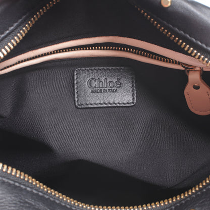 Chloe Leather Studded Medium Paraty Black 6 of 7