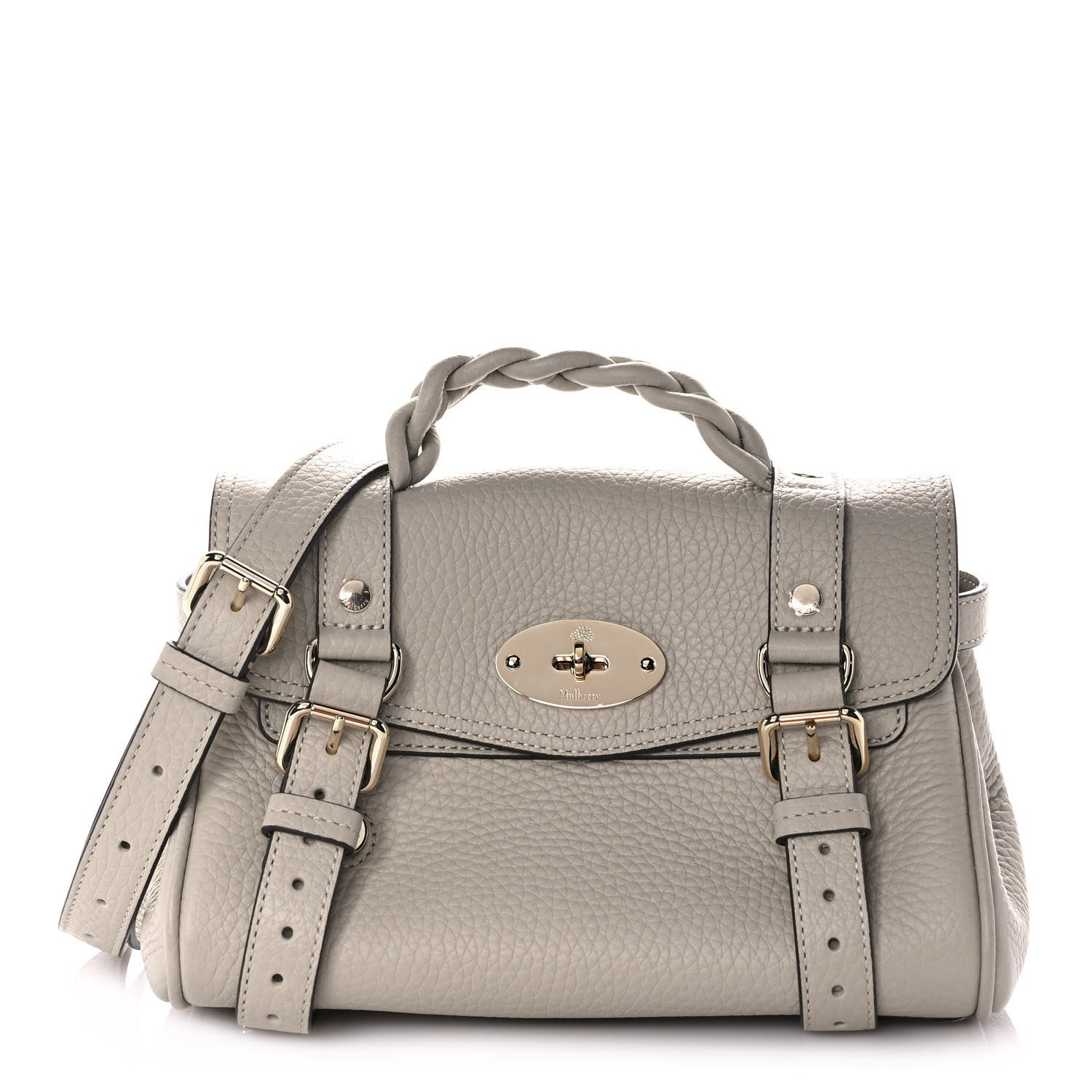Mulberry Heavy Grain Mini Alexa Chalk 1 of 9