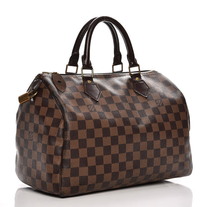 Louis Vuitton Damier Ebene Speedy 30 3 of 21