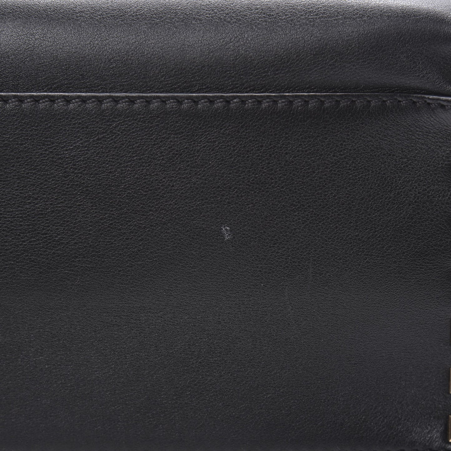 Vitello Rockstud Double Handle Tote Black