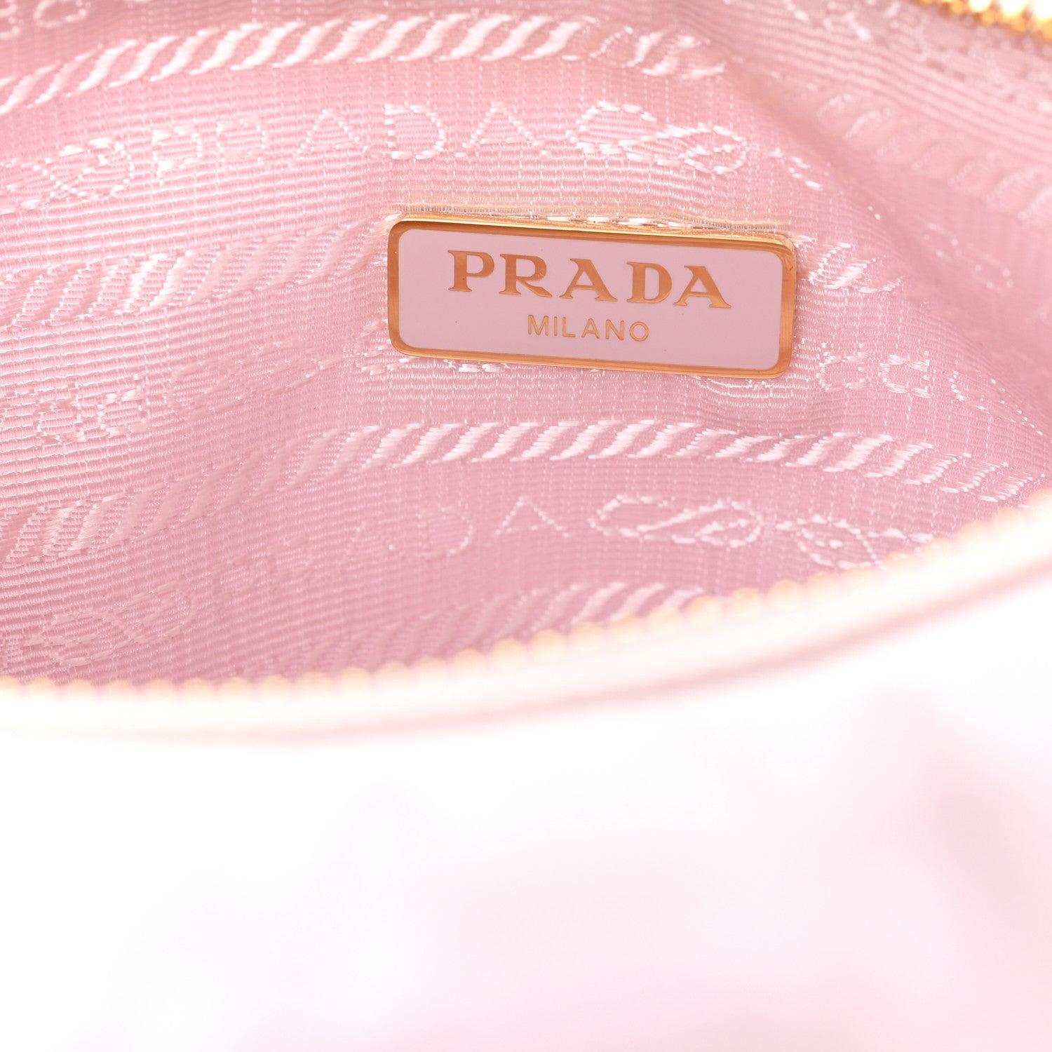 Prada Re-Nylon Saffiano Mini Re-Edition 2005 Bag Alabastro 6 of 10