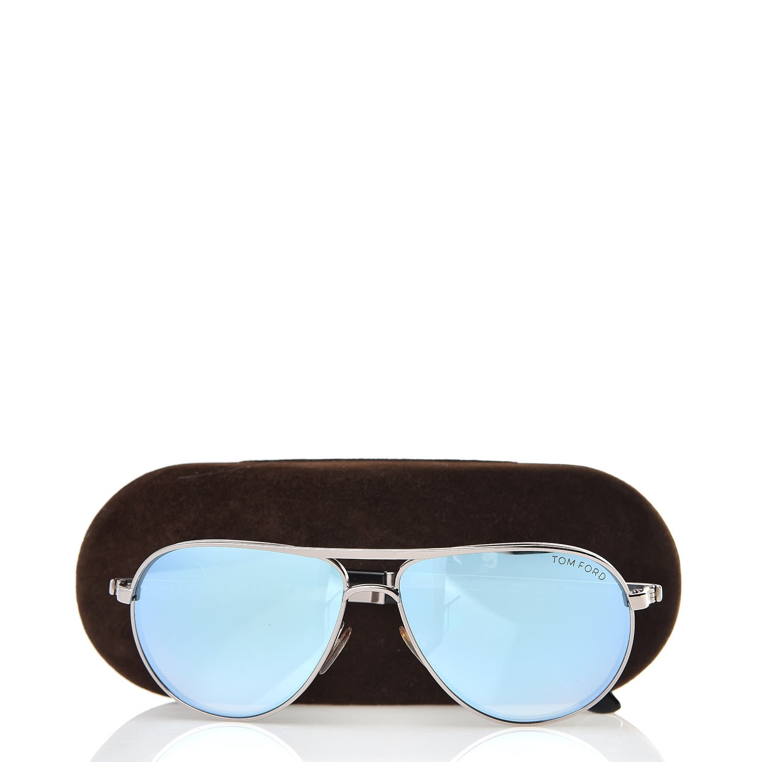 Tom Ford Marko Aviator Sunglasses TF144 Silver 9 of 9