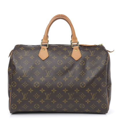 Louis Vuitton Monogram Speedy 35 1 of 14