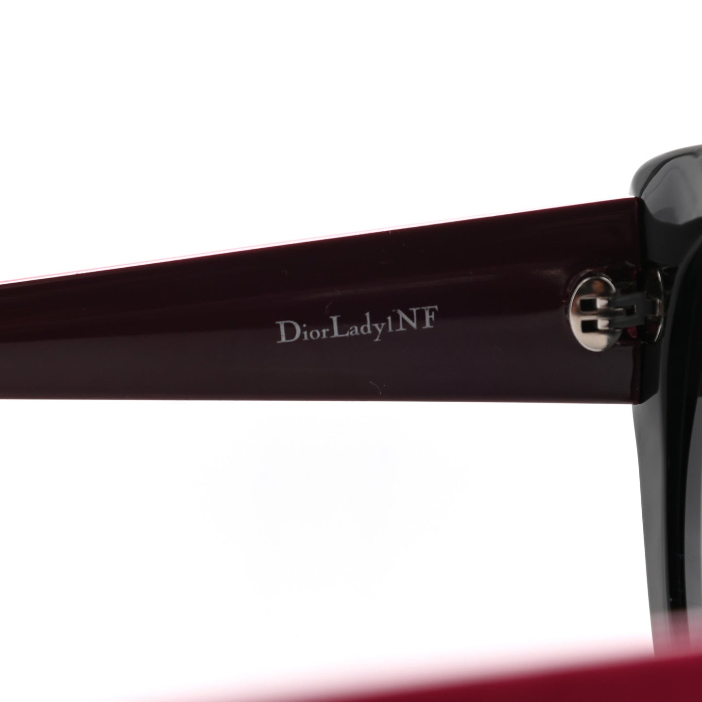 Resin Cannage Dior Lady 1 NF Sunglasses Pink Black