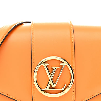 Louis Vuitton Smooth Calfskin LV Pont 9 Summer Gold 8 of 13