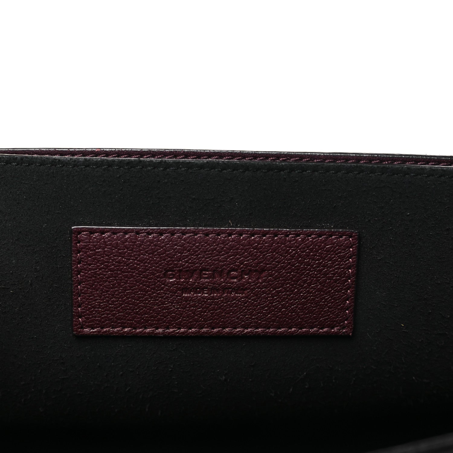 Givenchy Goatskin Medium GV3 Flap Aubergine 6 of 12