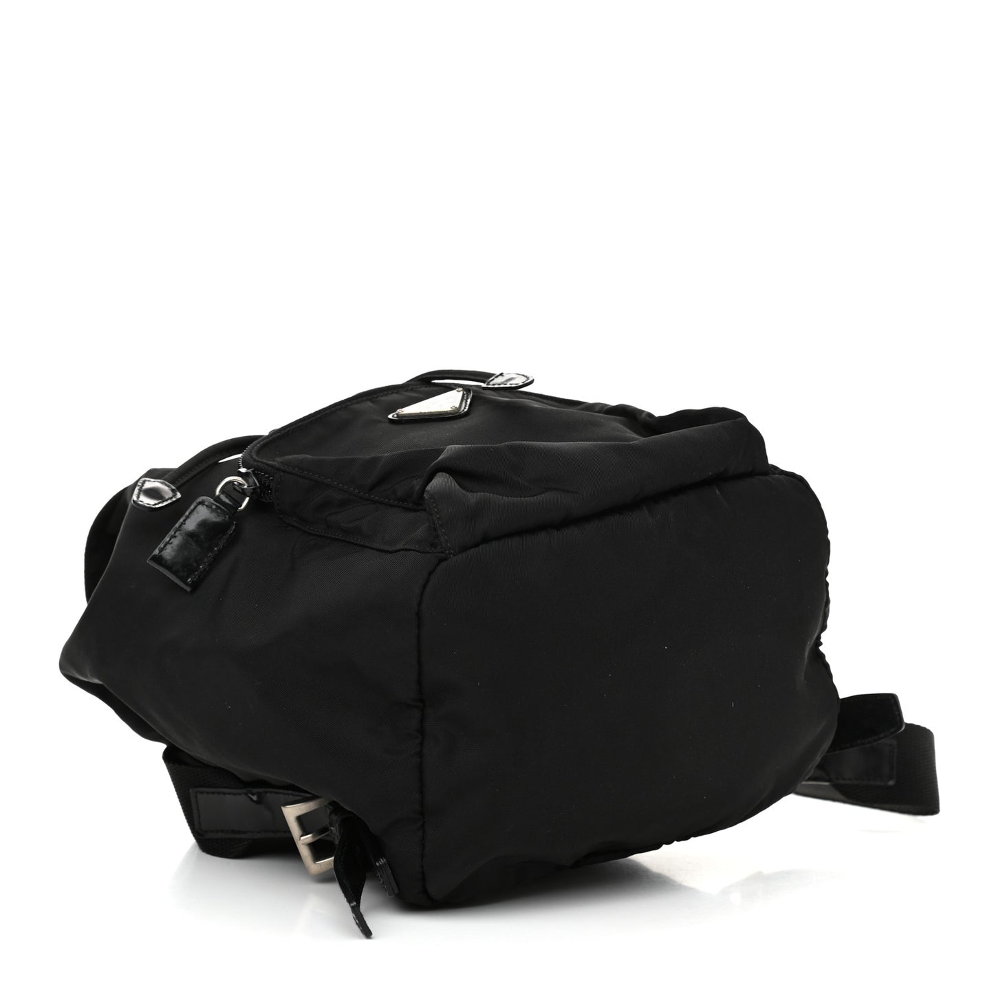 Nylon Vela Mini Cinch Backpack Black