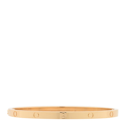 Cartier 18K Yellow Gold Small LOVE Bracelet 16 2 of 5