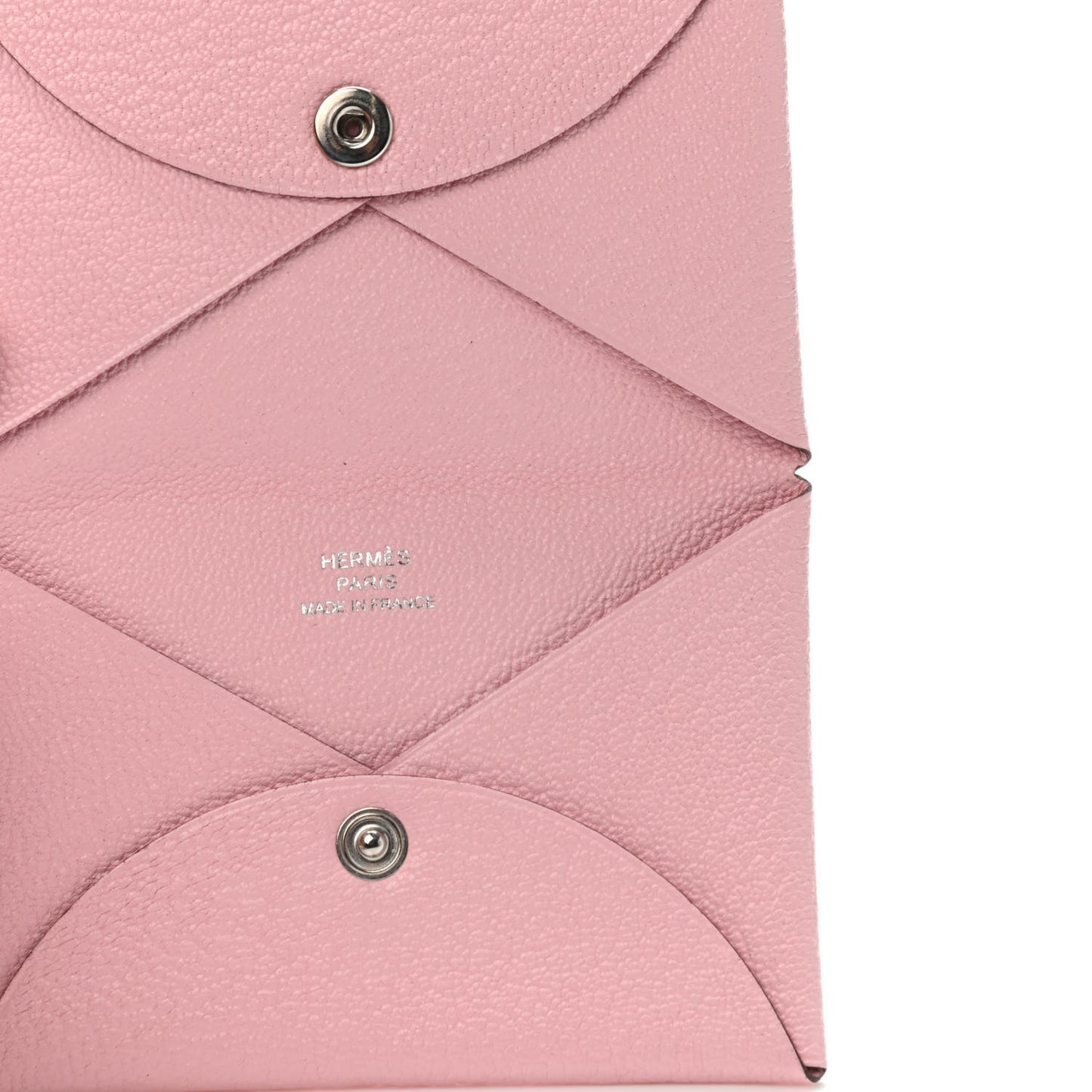 Chevre Mysore Calvi Card Case Rose Sakura