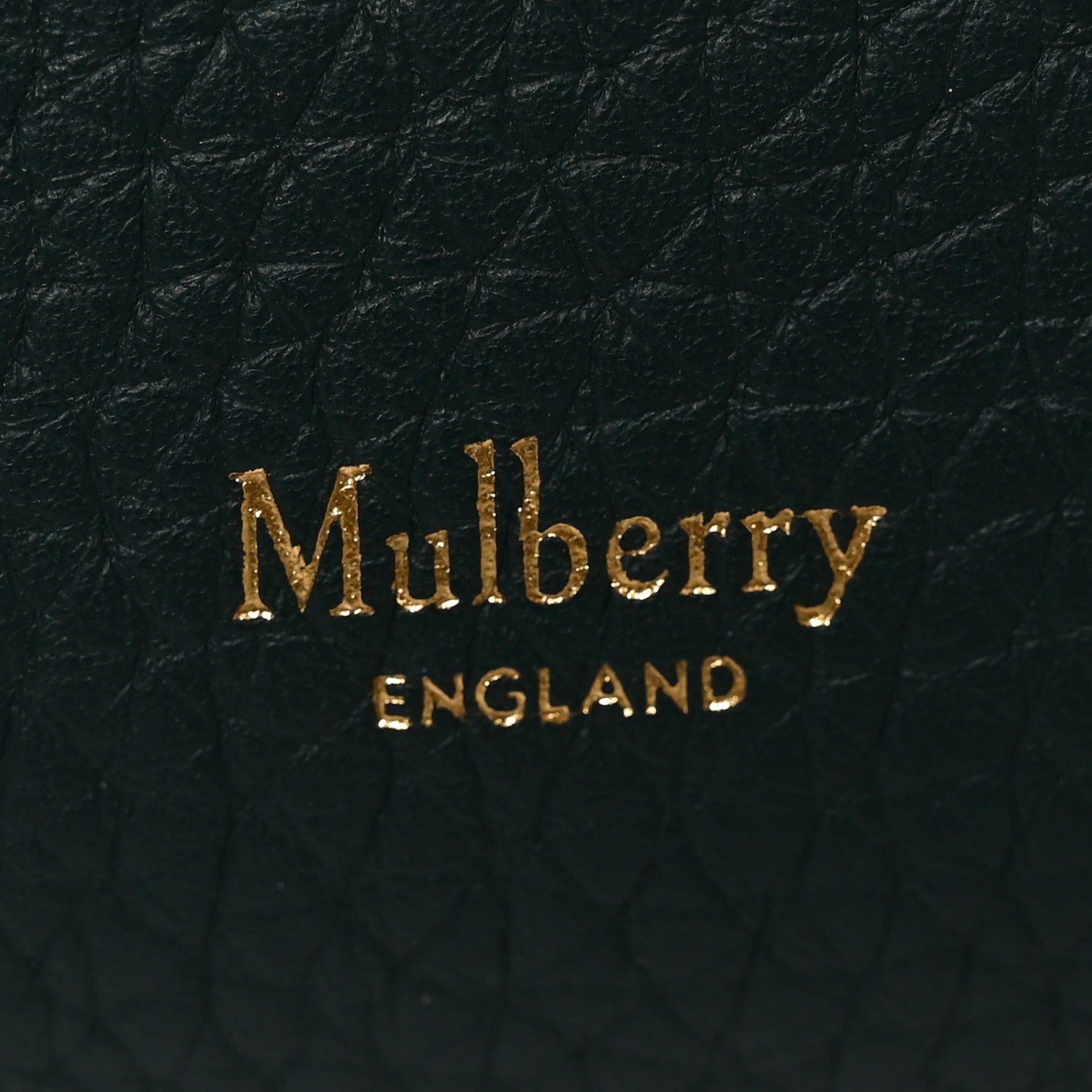 Mulberry Heavy Grain Calfskin Iris Wallet On Chain Mulberry Green 6 of 10
