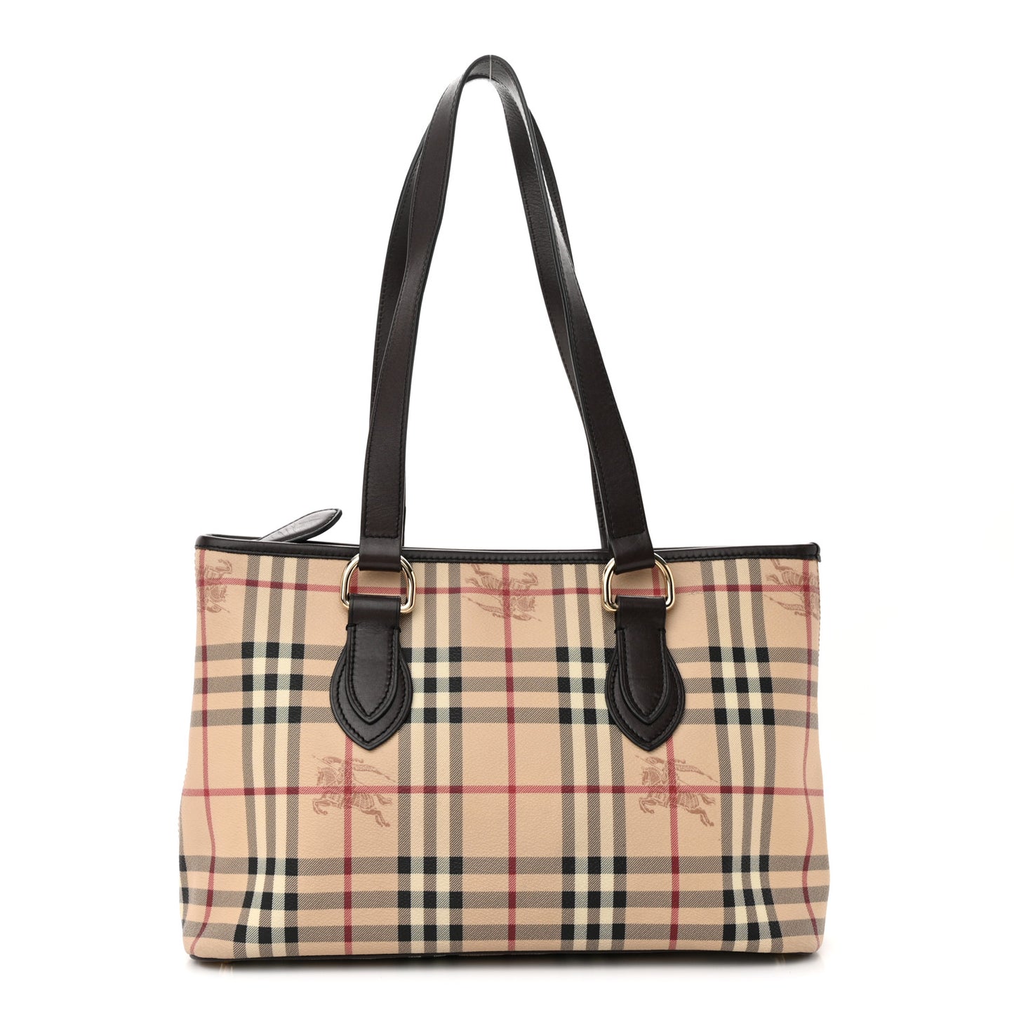 Haymarket Check Medium Regent Tote Chocolate