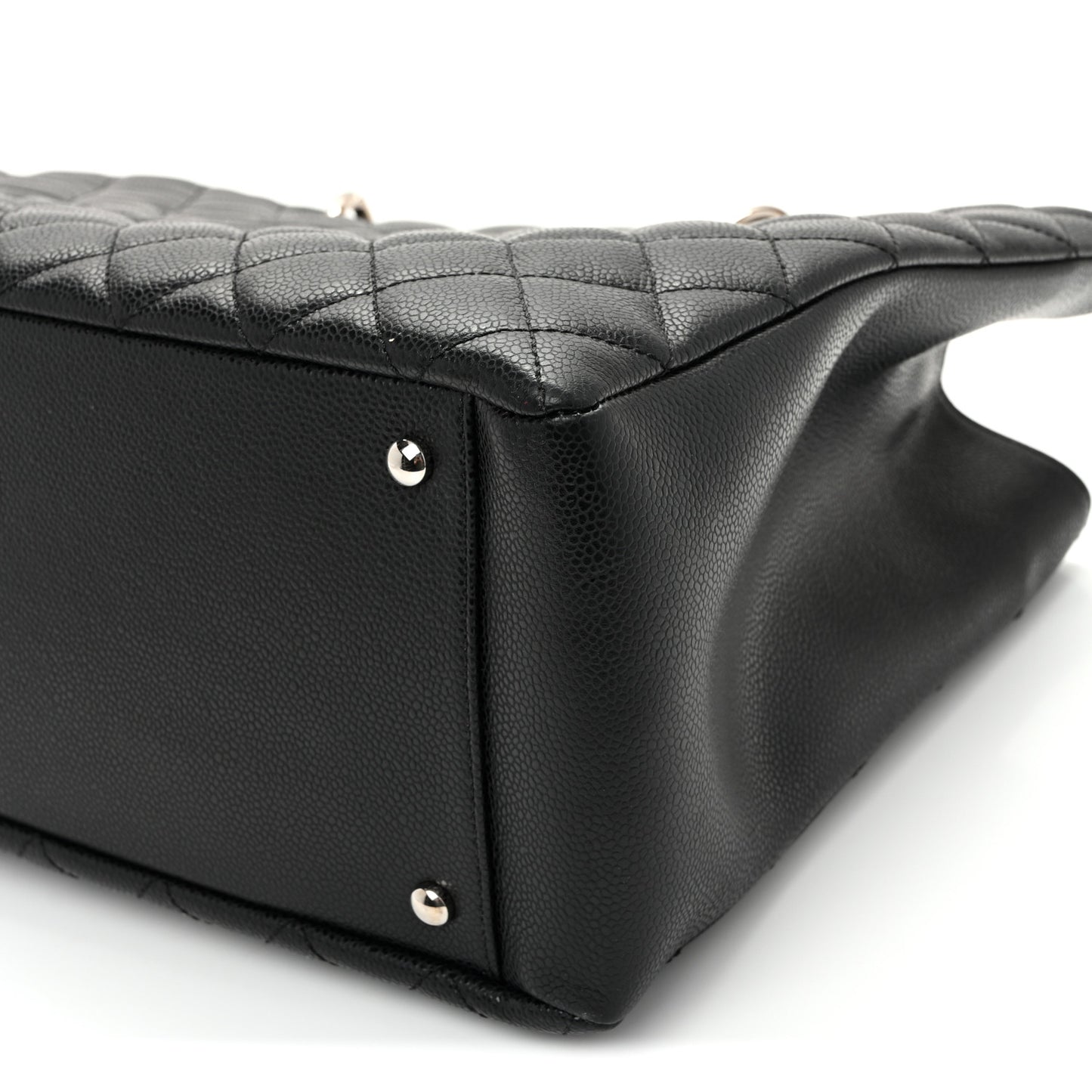Caviar Quilted XL Grand Shopping Tote GST Black