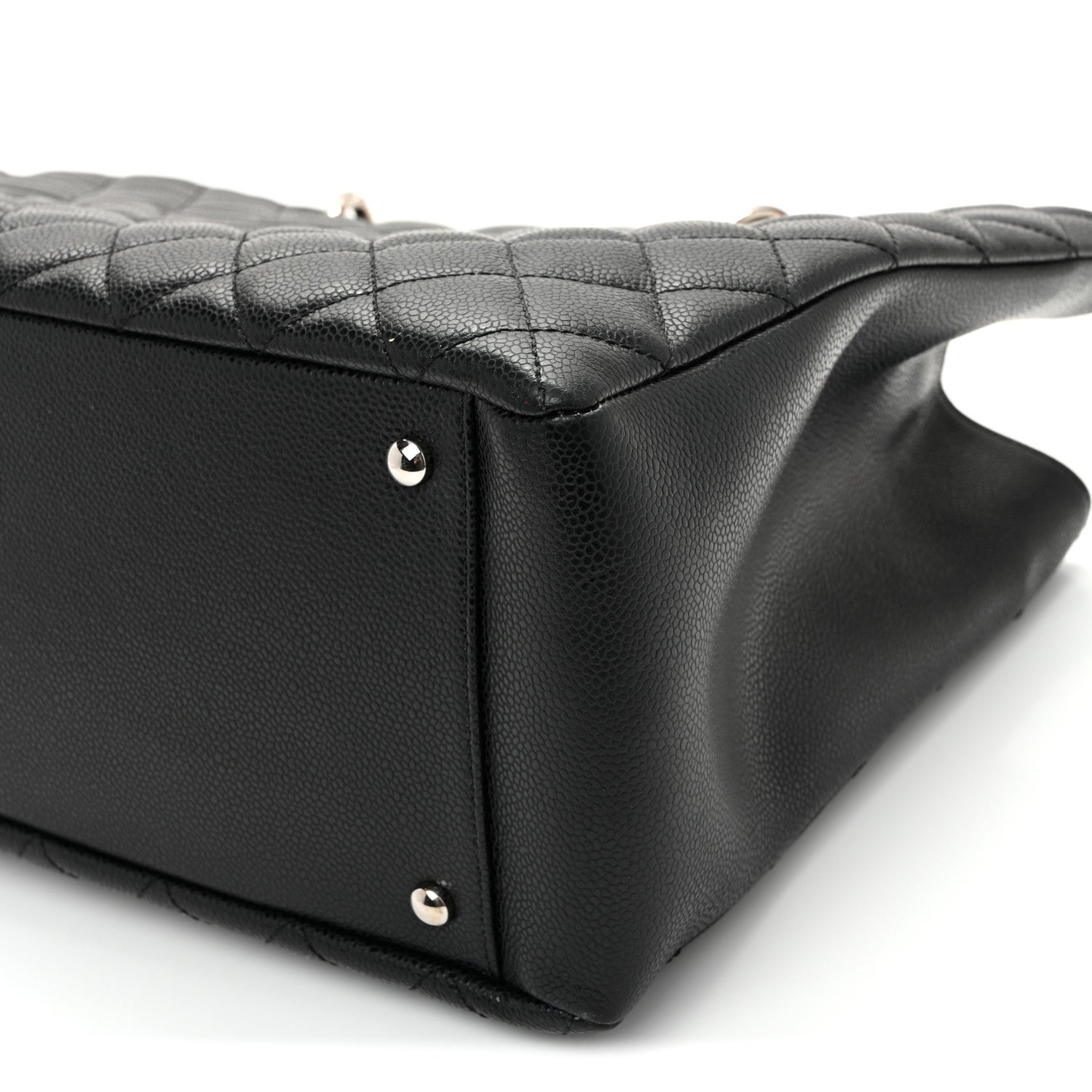 Chanel Caviar Quilted XL Grand Shopping Tote GST Black 10 of 10