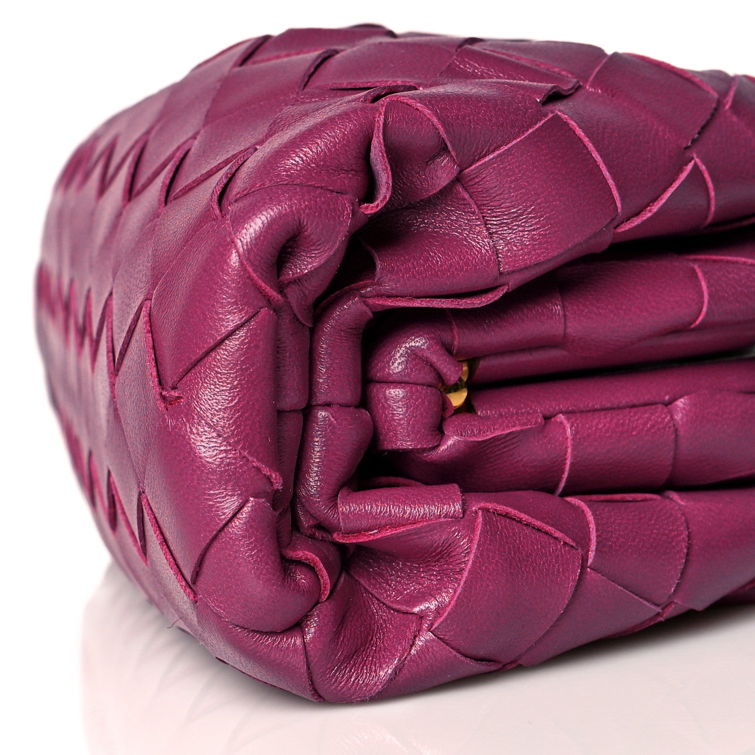 Bottega Veneta Nappa Intrecciato The Mini Pouch Cinnabar 9 of 9