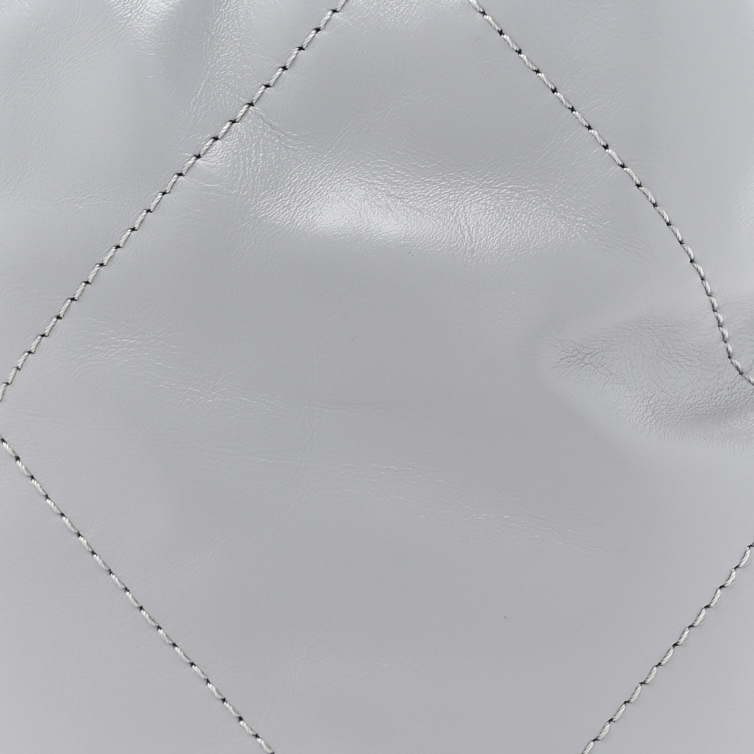 Chanel Shiny Calfskin Quilted Mini Chanel 22 Grey 8 of 10