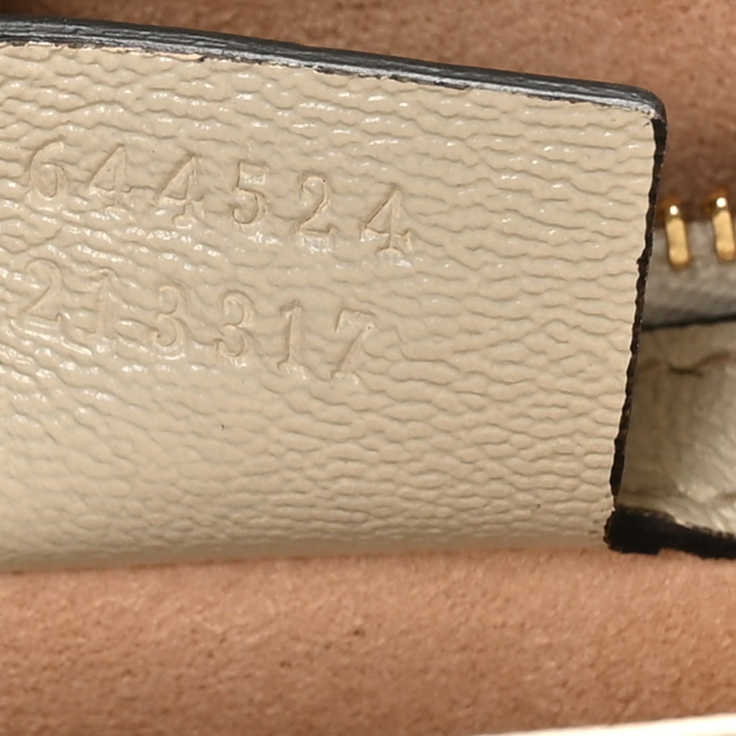 GG Supreme Monogram Calfskin Small Padlock Messenger Shoulder Bag Beige Mystic White Sun Oil