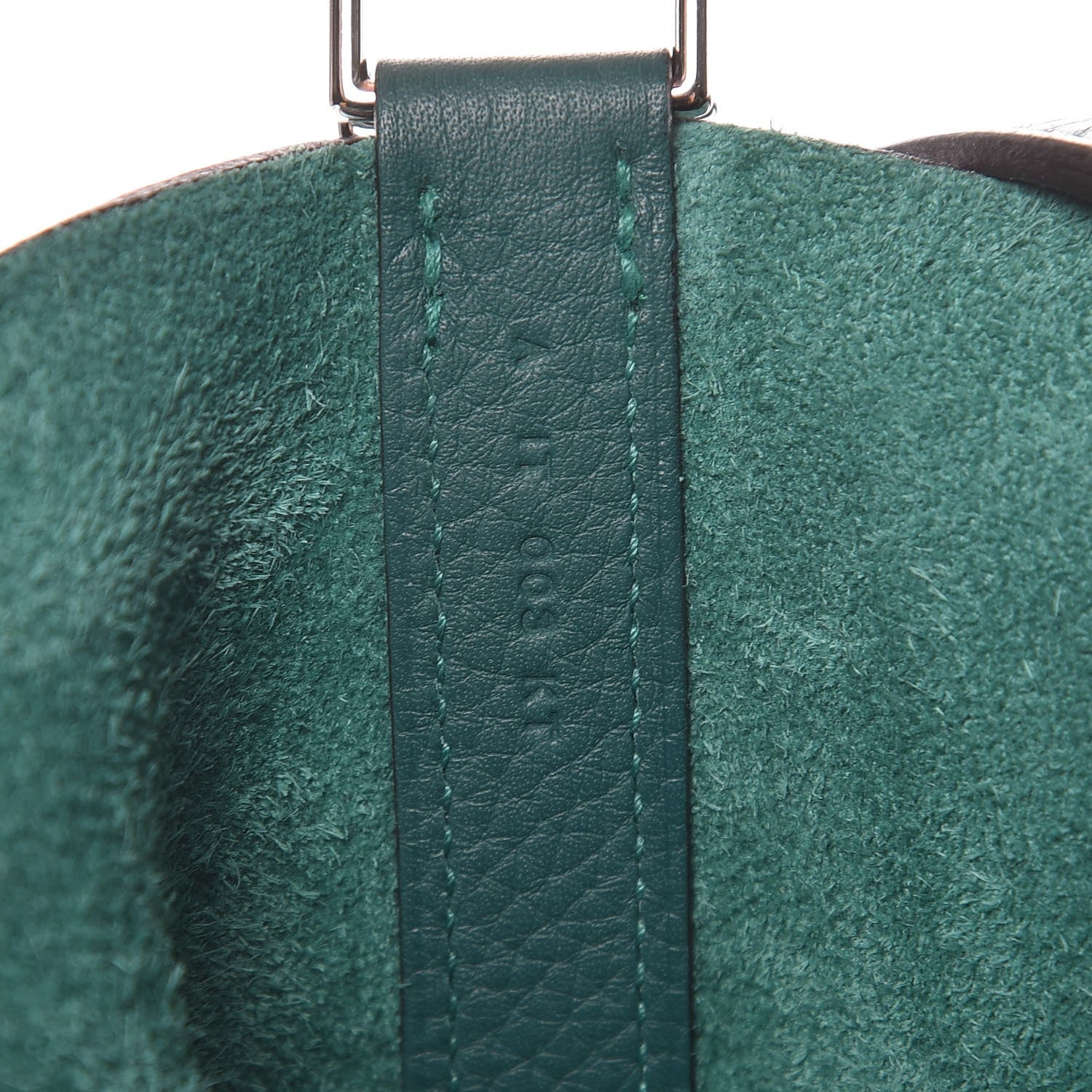Hermes Taurillon Clemence Picotin Lock 26 GM Malachite 7 of 11