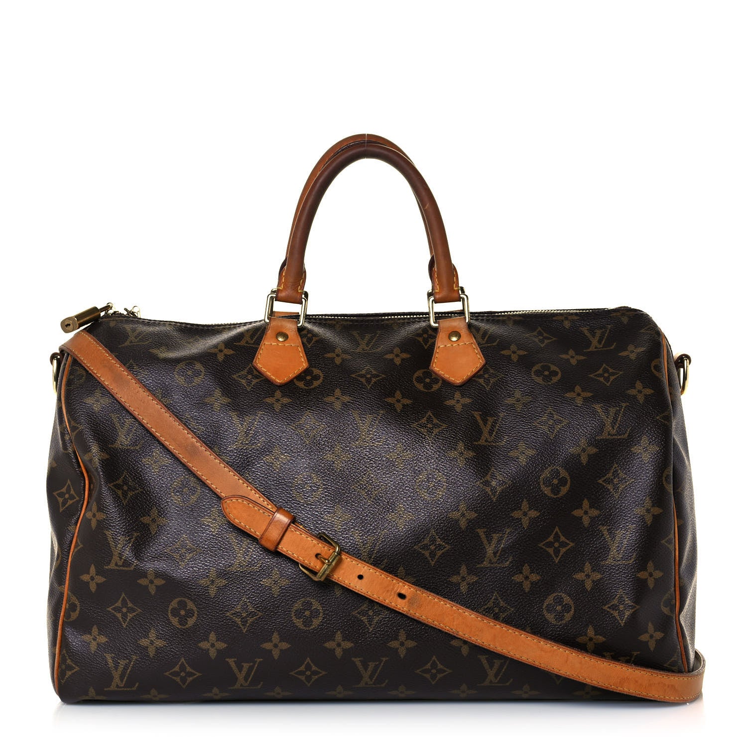 Louis Vuitton Monogram Speedy Bandouliere 40 1 of 23