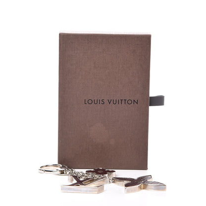 Louis Vuitton Fleur d'Epi Bag Charm Moka 5 of 5