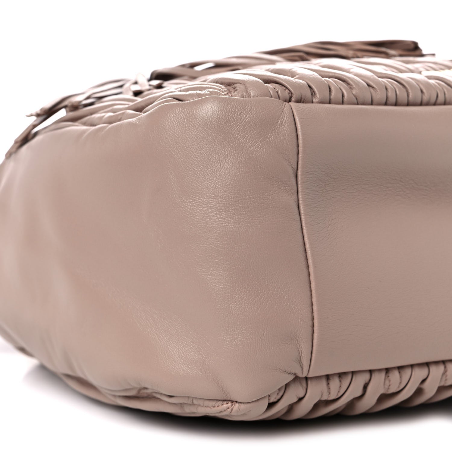 Miu Miu Nappa Matelasse Bucket Bag Cammeo 7 of 9