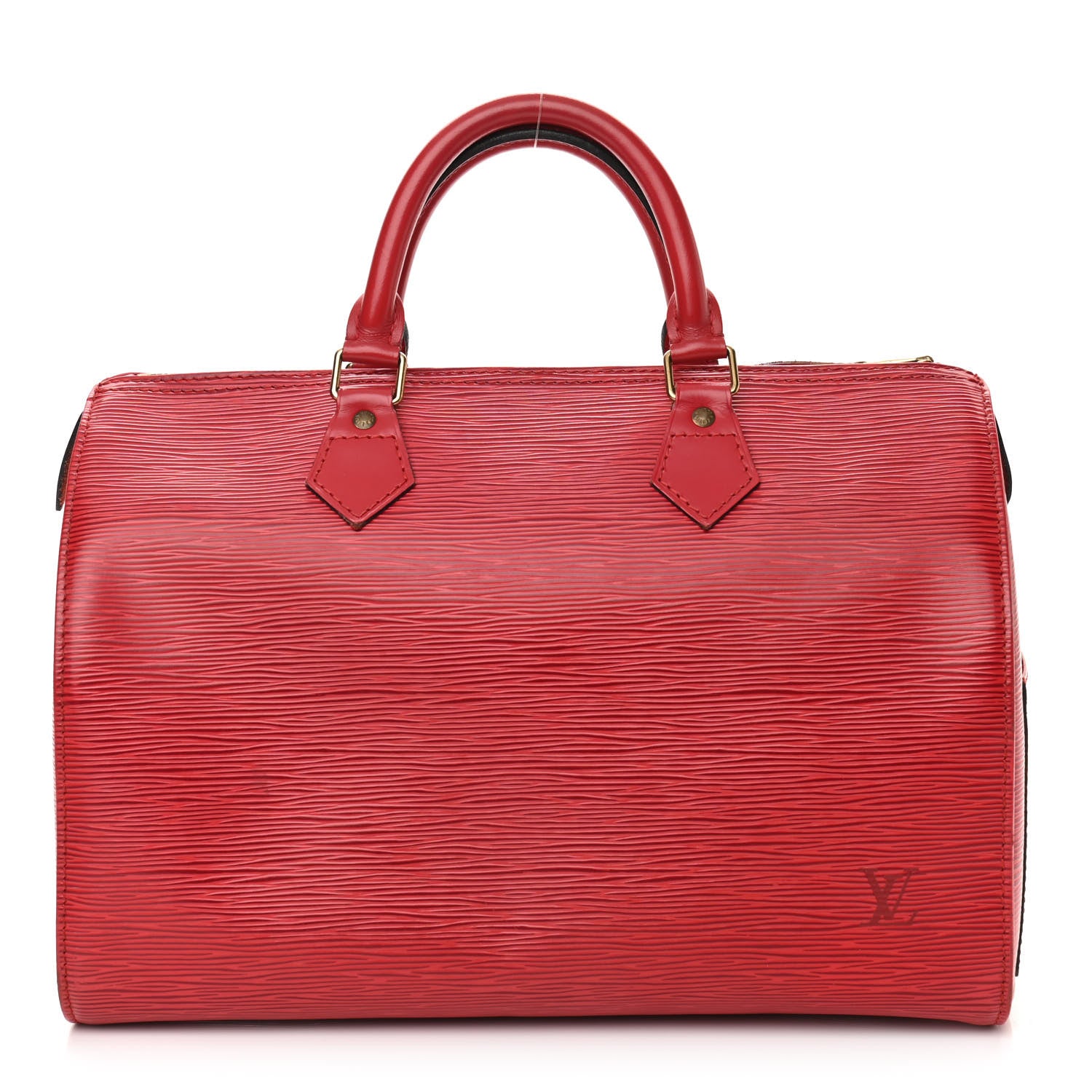 Louis Vuitton Epi Speedy 30 Castillan Red 1 of 11