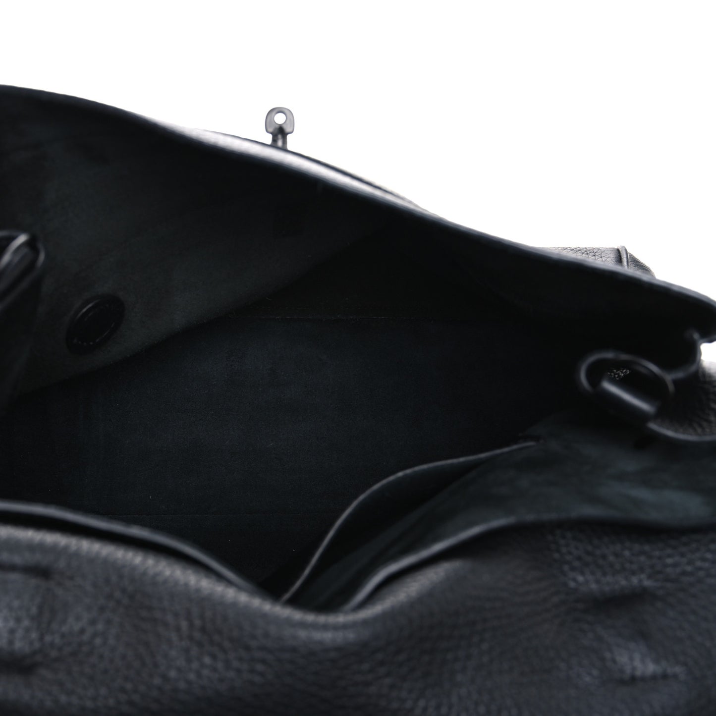 Heavy Grain Oversized Alexa Black