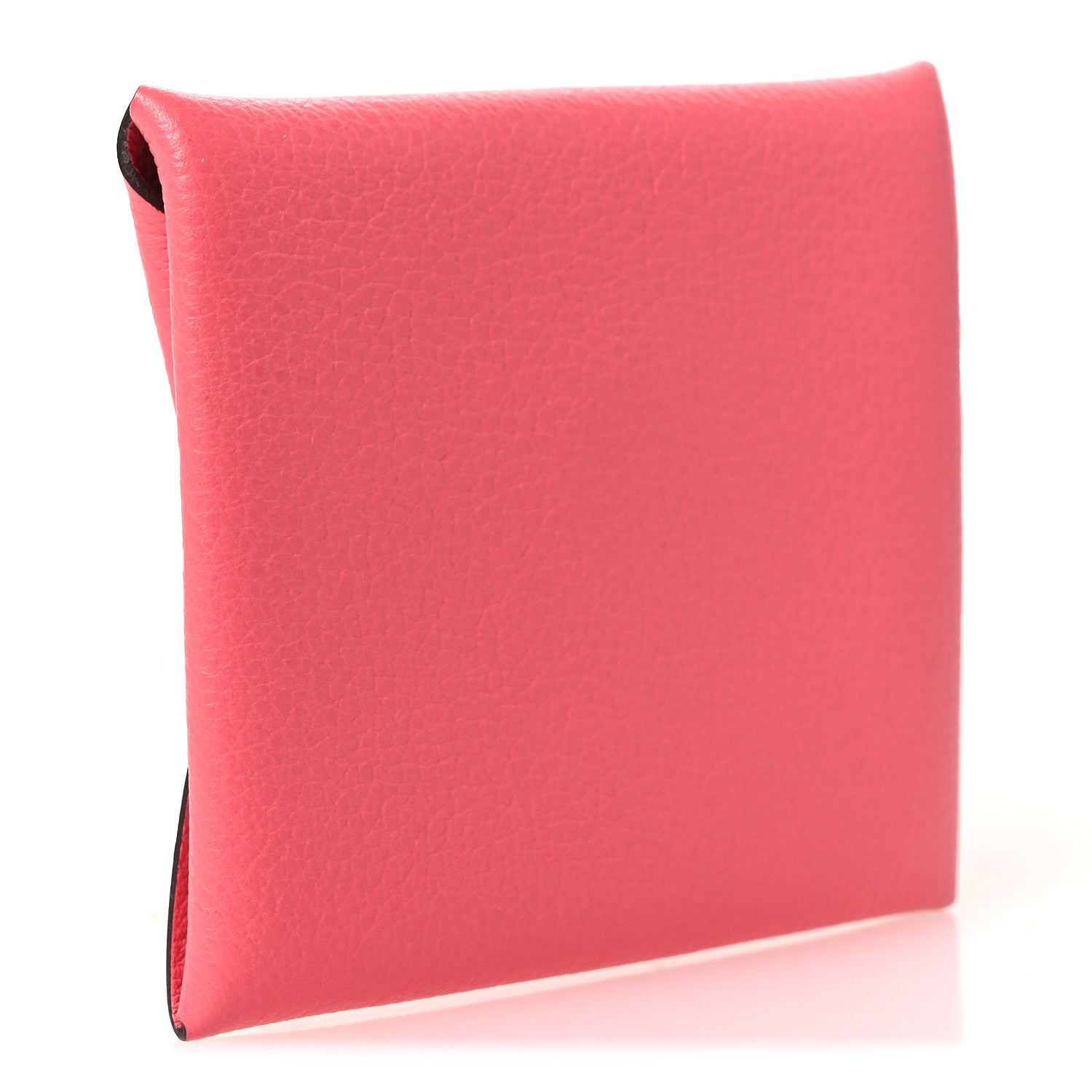 Hermes Evercolor Bastia Coin Purse Rose Azalee 3 of 7