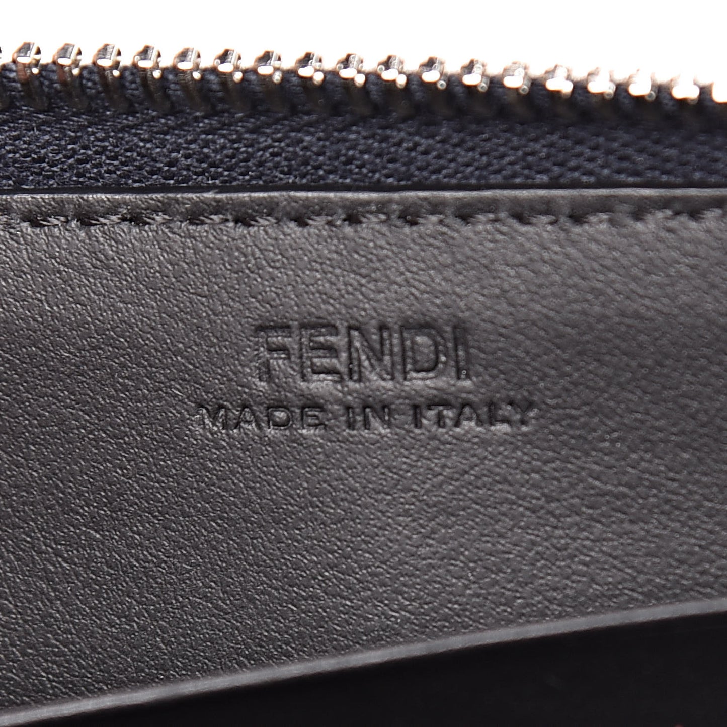 Vitello Century Vocabulary Blue Zip Around Wallet Blue Lavagna