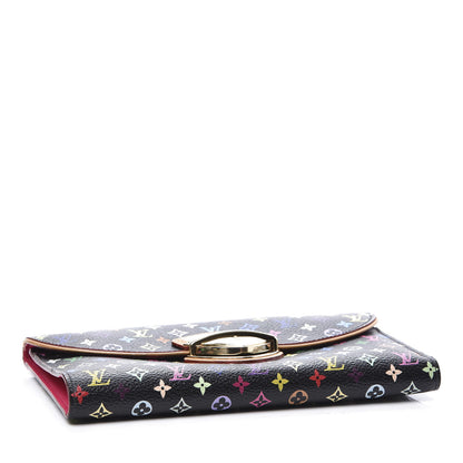 Louis Vuitton Monogram Multicolor Eugenie Wallet Black Grenade 3 of 11