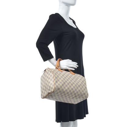 Louis Vuitton Damier Azur Speedy 30 2 of 11