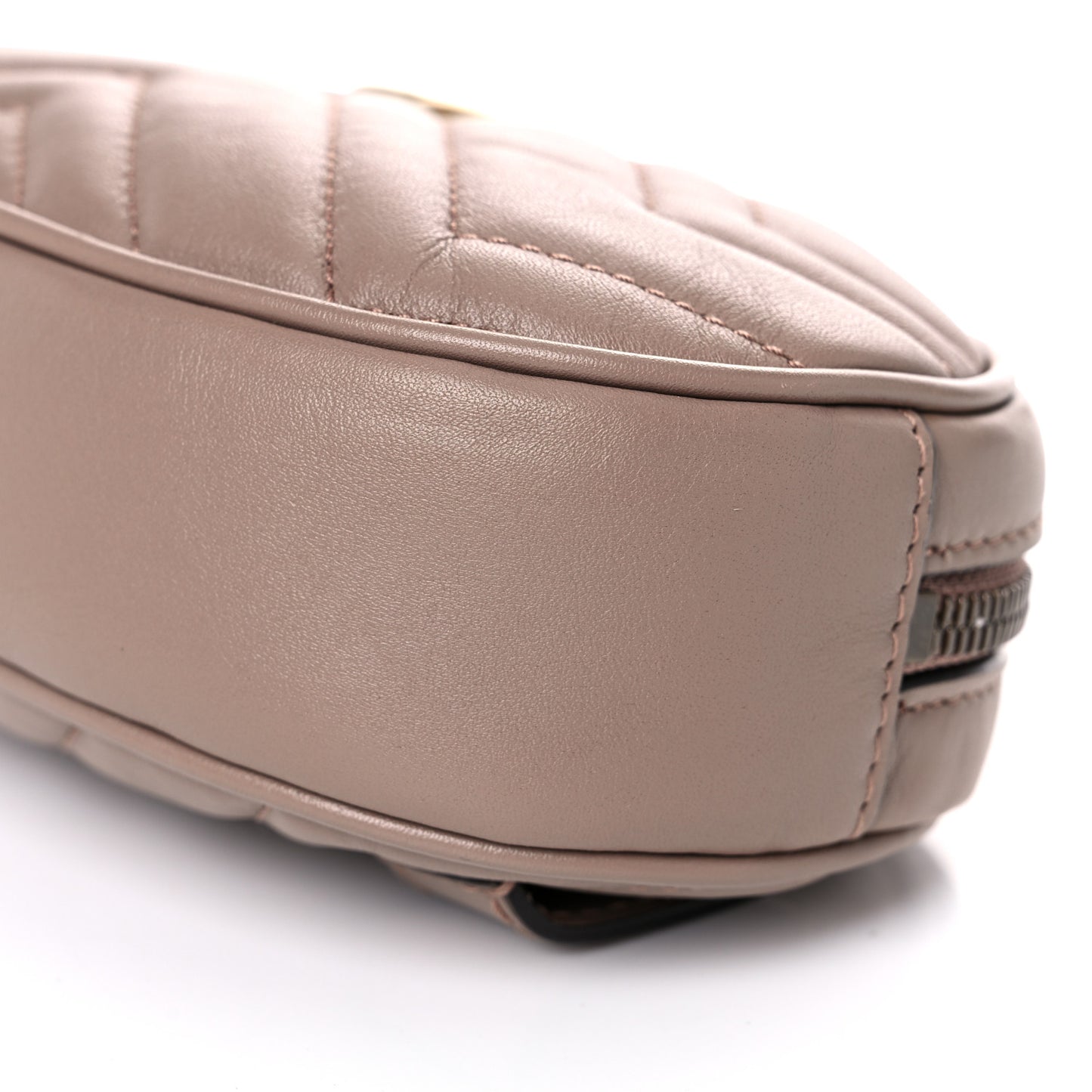 Calfskin Matelasse GG Marmont Belt Bag 95 38 Porcelain Rose
