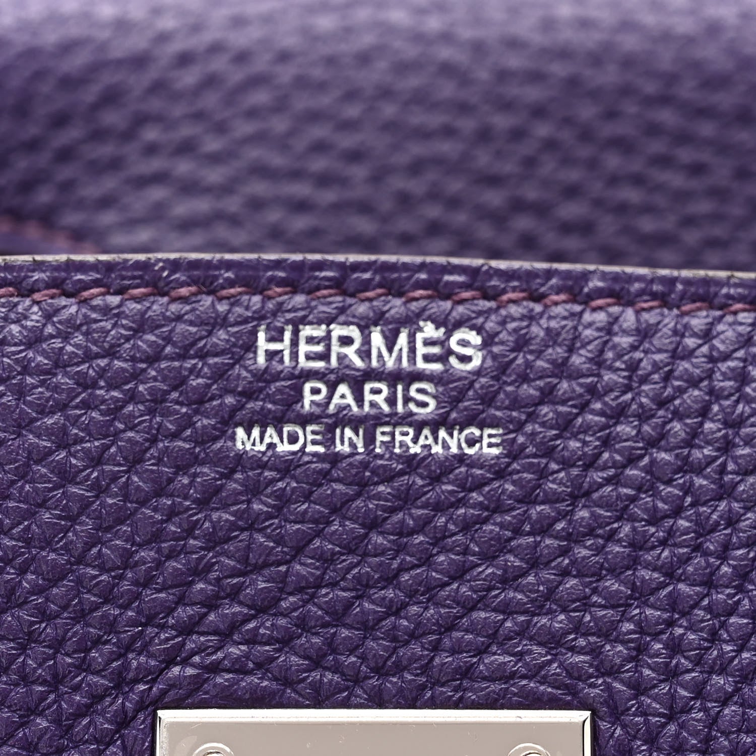 Hermes Togo Birkin 30 Iris 6 of 10