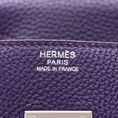 Hermes Togo Birkin 30 Iris 6 of 10