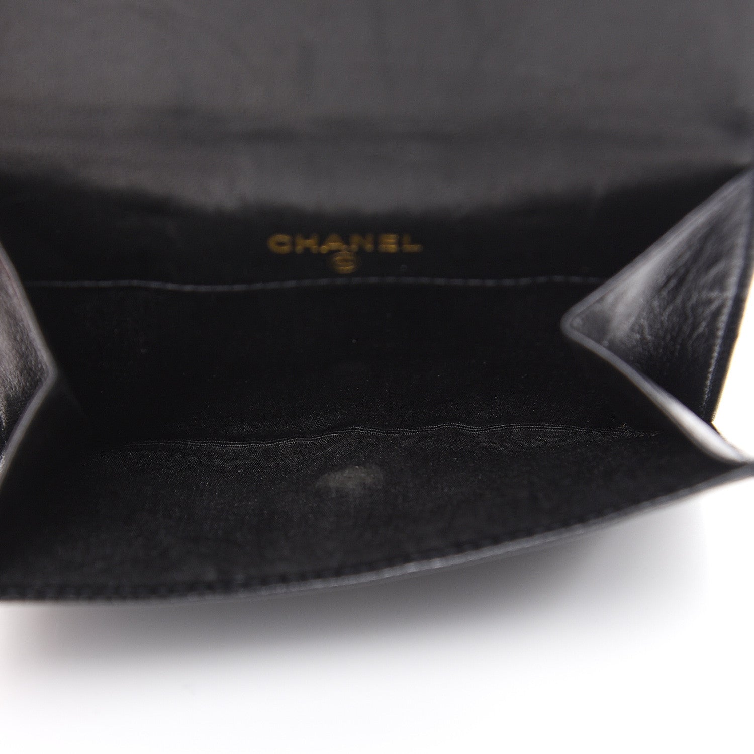 Chanel Caviar Timeless CC Compact French Wallet Black 5 of 10