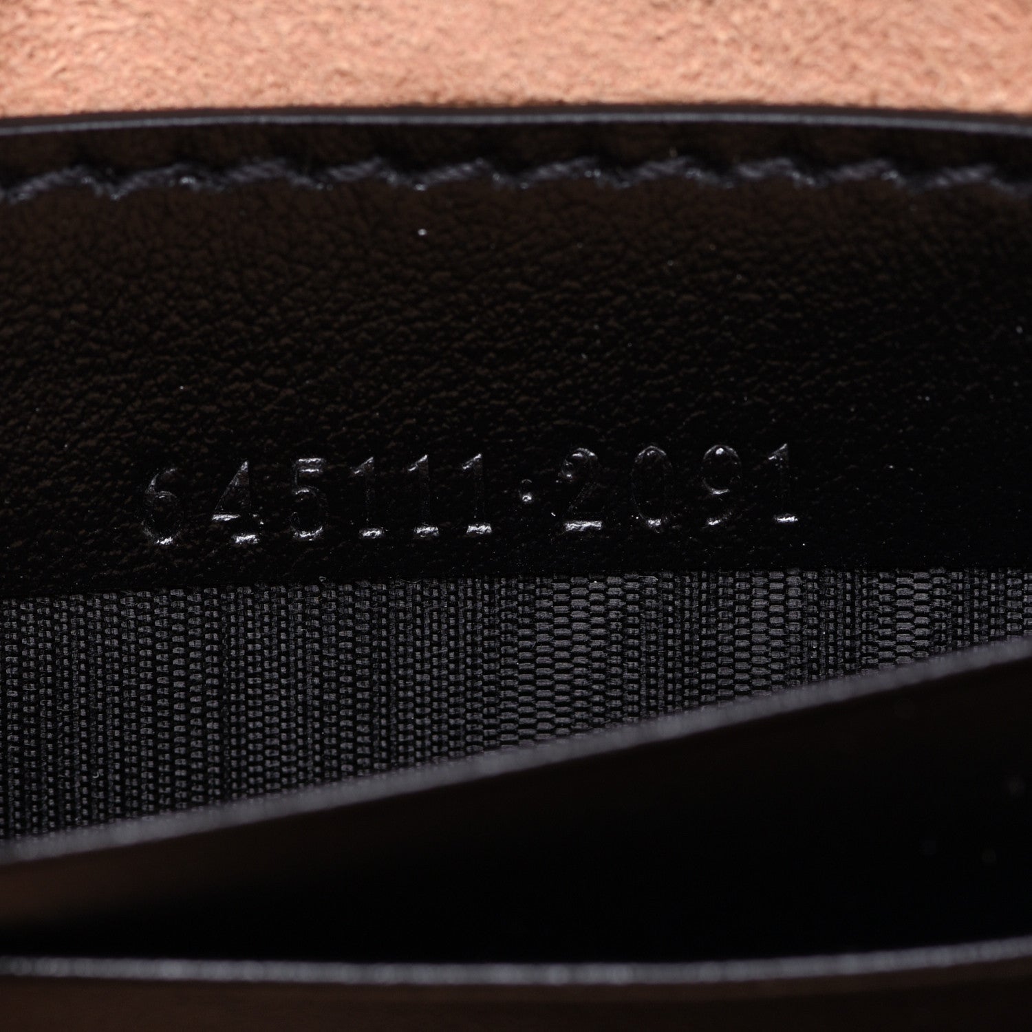 Gucci Calfskin Matelasse GG Marmont Wristlet Black 8 of 12