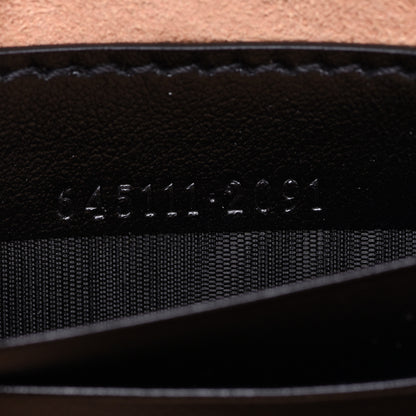 Gucci Calfskin Matelasse GG Marmont Wristlet Black 8 of 12