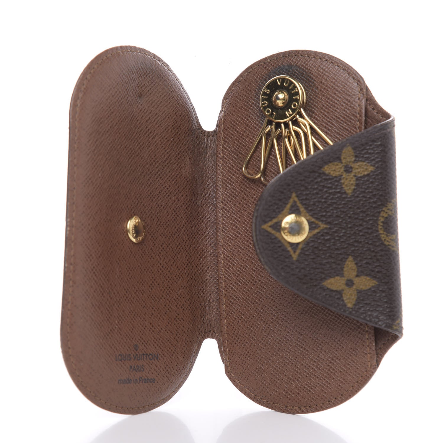 Louis Vuitton Monogram Round Key Holder GM 5 of 9