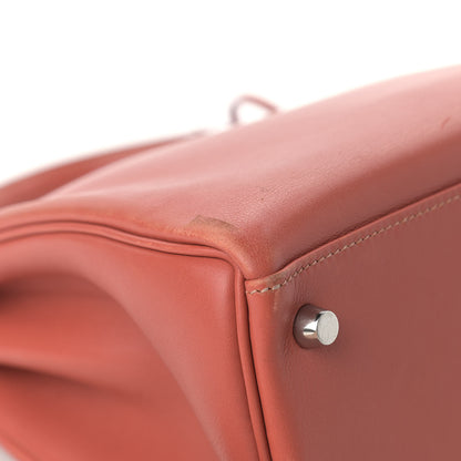 Hermes Swift Kelly Retourne 32 Rosy 10 of 16
