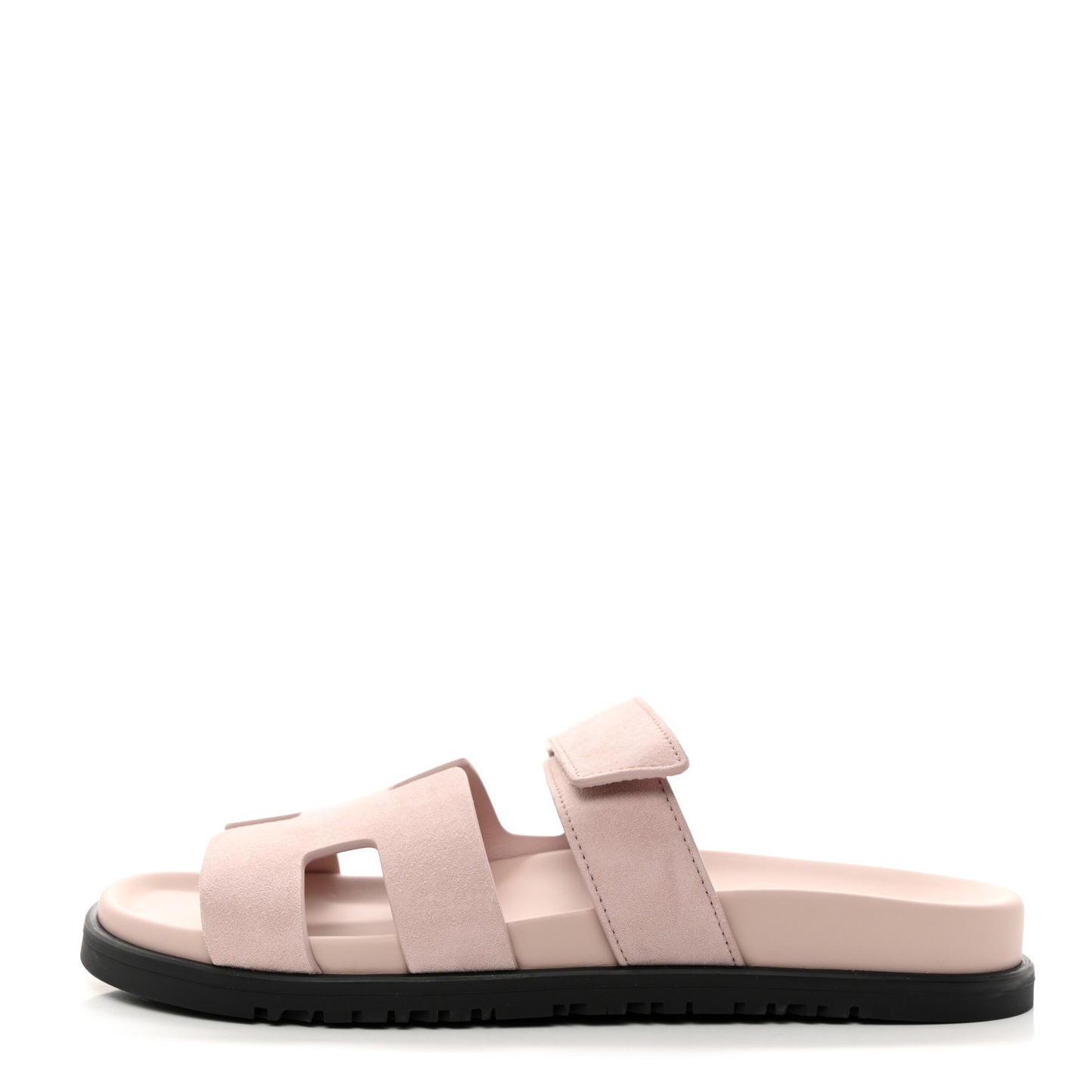 Suede Goatskin Womens Chypre Sandals 38 Rose Porcelaine