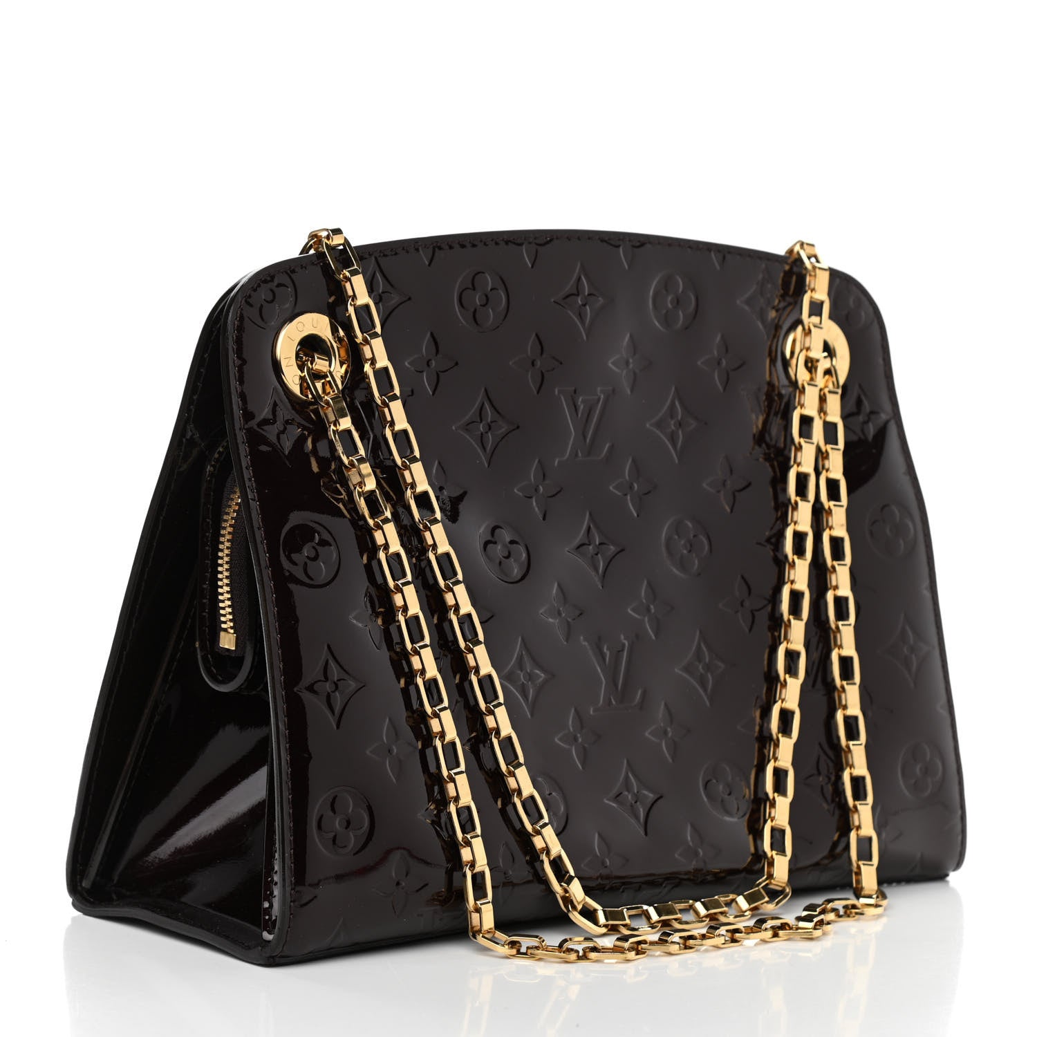 Louis Vuitton Vernis Virginia MM Amarante 3 of 10